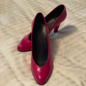 Get your Barbie on!! - Hot pink Charles Jourdan French  4” heel worn once